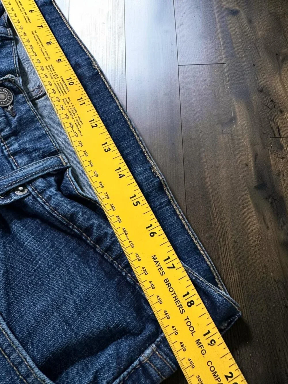 Levi’s 559 Jeans Men’s 38x30 Blue Solid Relaxed Y2K